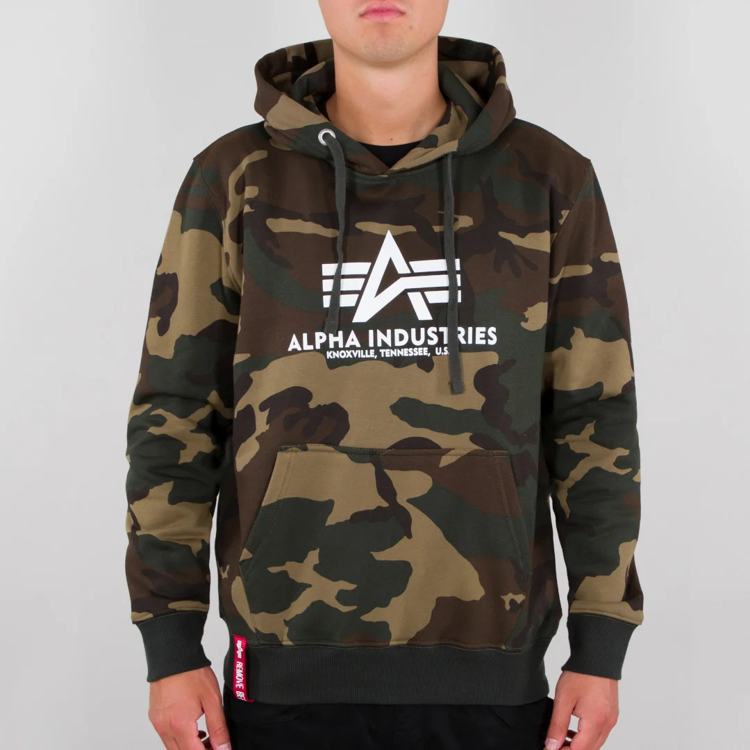 Alpha Industries Basic Camo Hoodie  camouflage