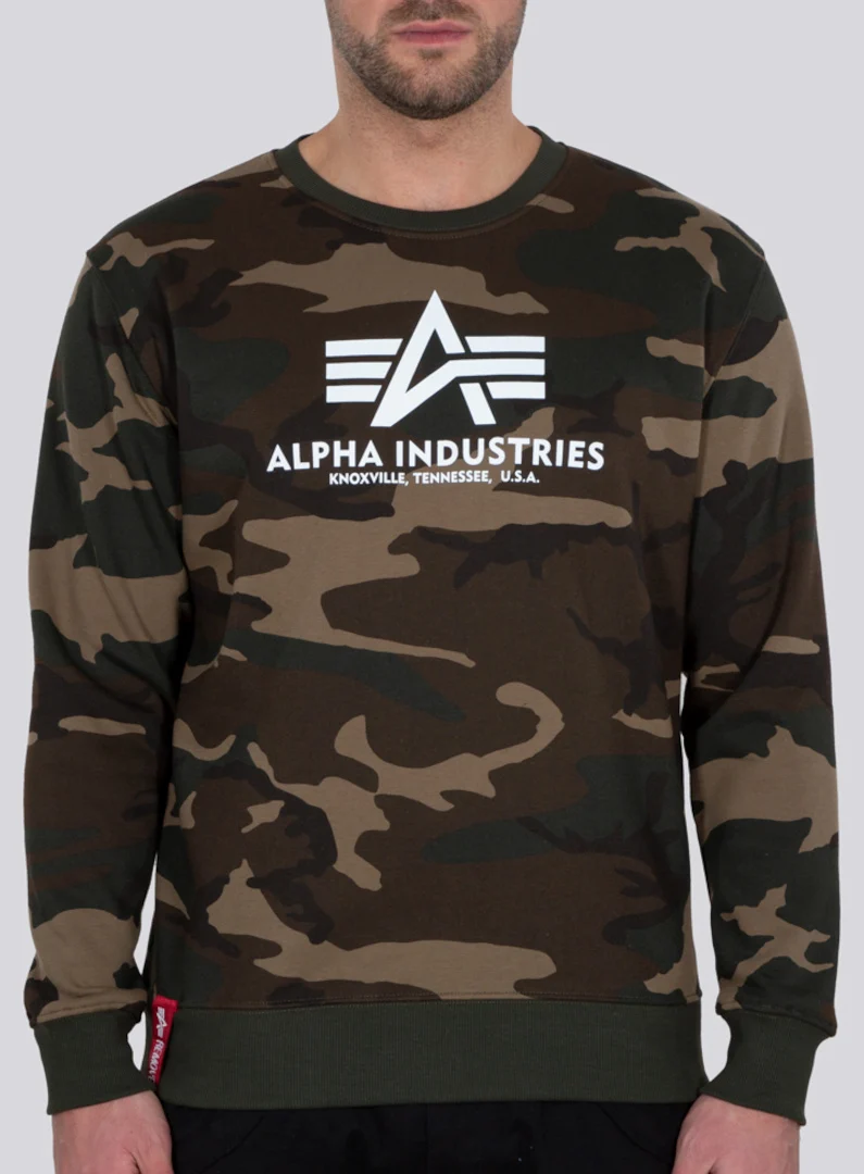 Alpha Industries Basic Camo Sweatshirt  camouflage