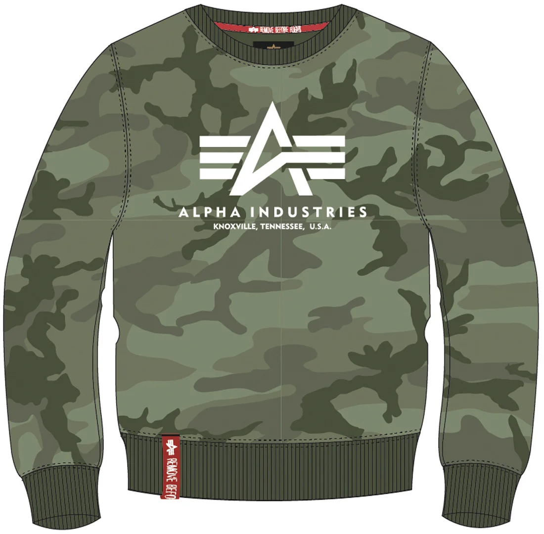 Alpha Industries Basic Camo Sweatshirt  olive