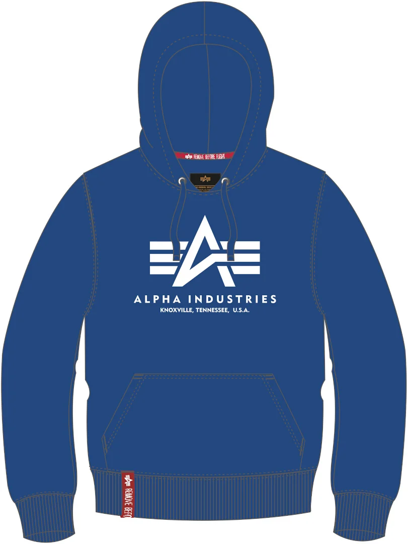 Alpha Industries Basic Hoodie  Electrics Blue