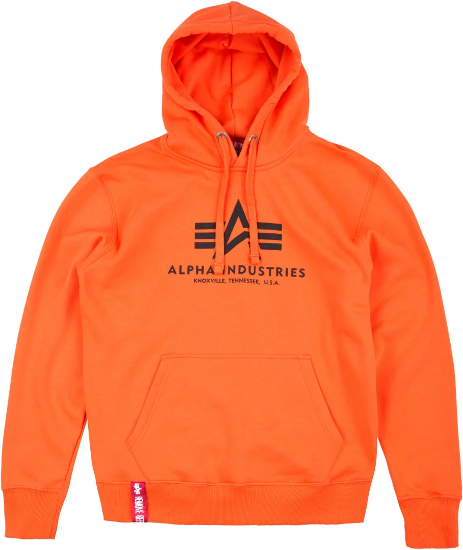 Alpha Industries Basic Hoodie  orange