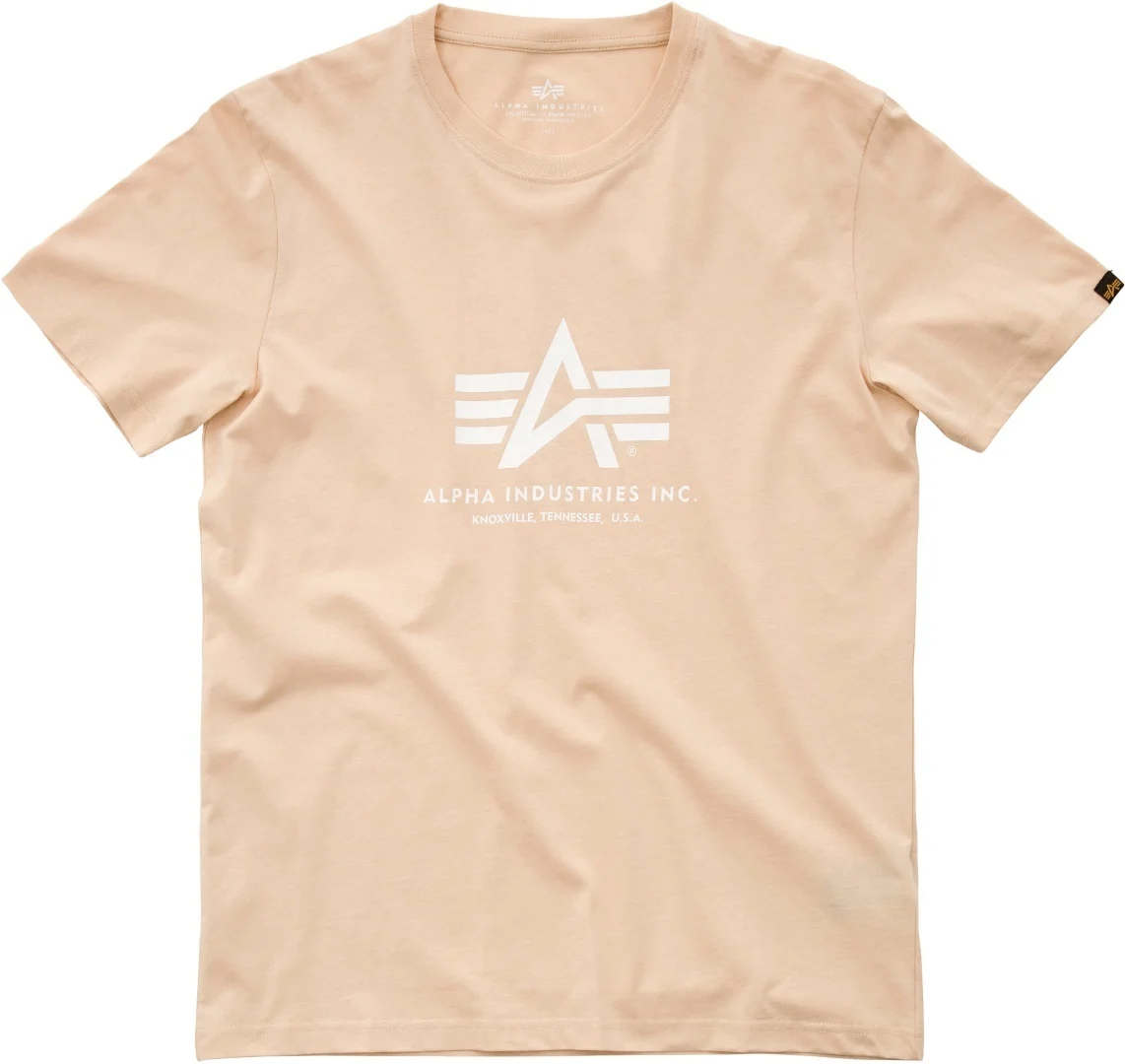 Alpha Industries Basic T-Shirt  beige