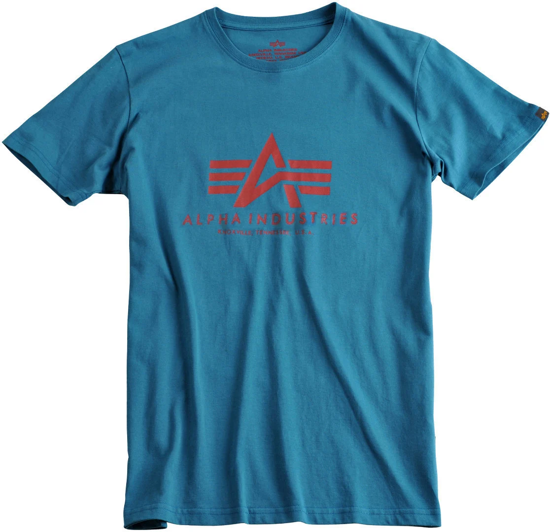 Alpha Industries Basic T-Shirt  blue/turquoise