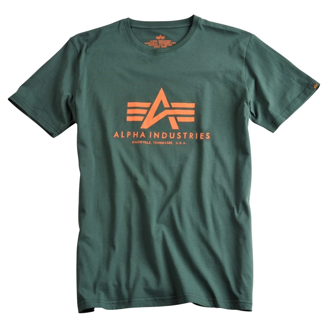 Alpha Industries Basic T-Shirt  dark green