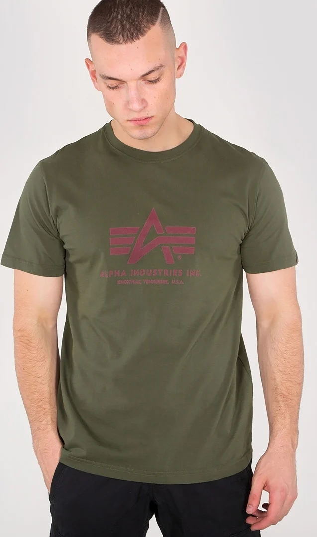 Alpha Industries Basic T-Shirt  Military Green