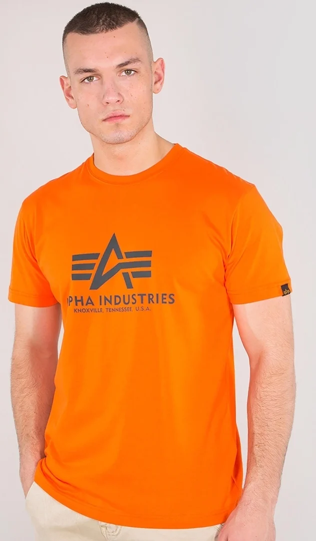 Alpha Industries Basic T-Shirt  orange