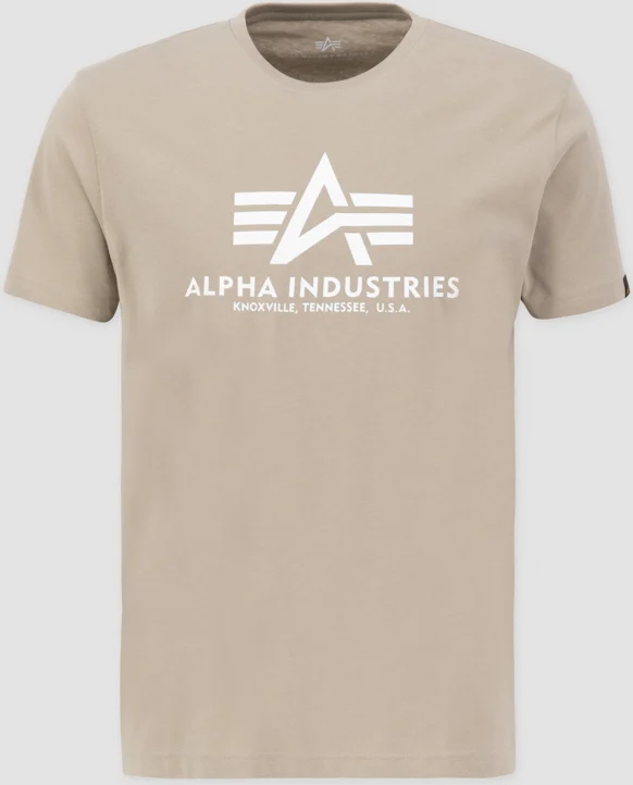 Alpha Industries Basic T-Shirt  Sand
