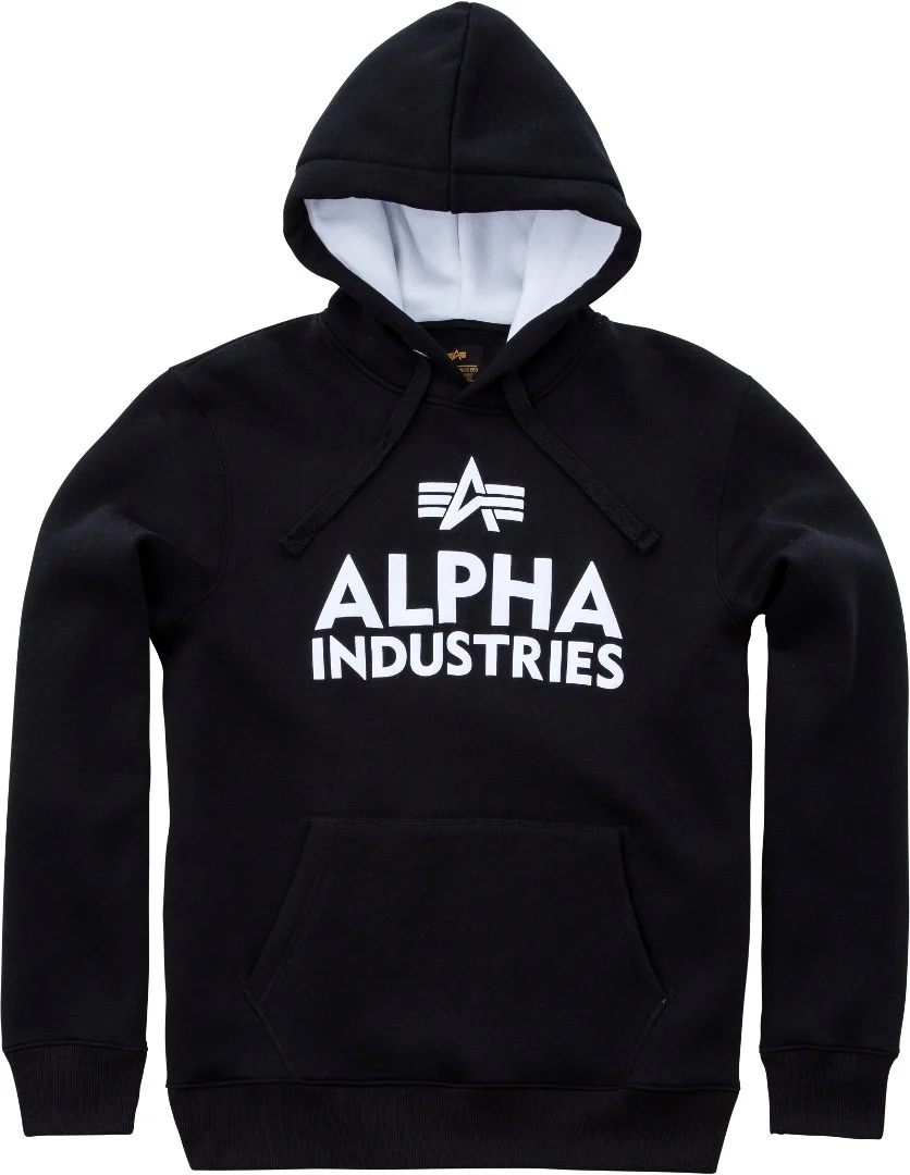 Alpha Industries Foam Print Hoodie  black/white