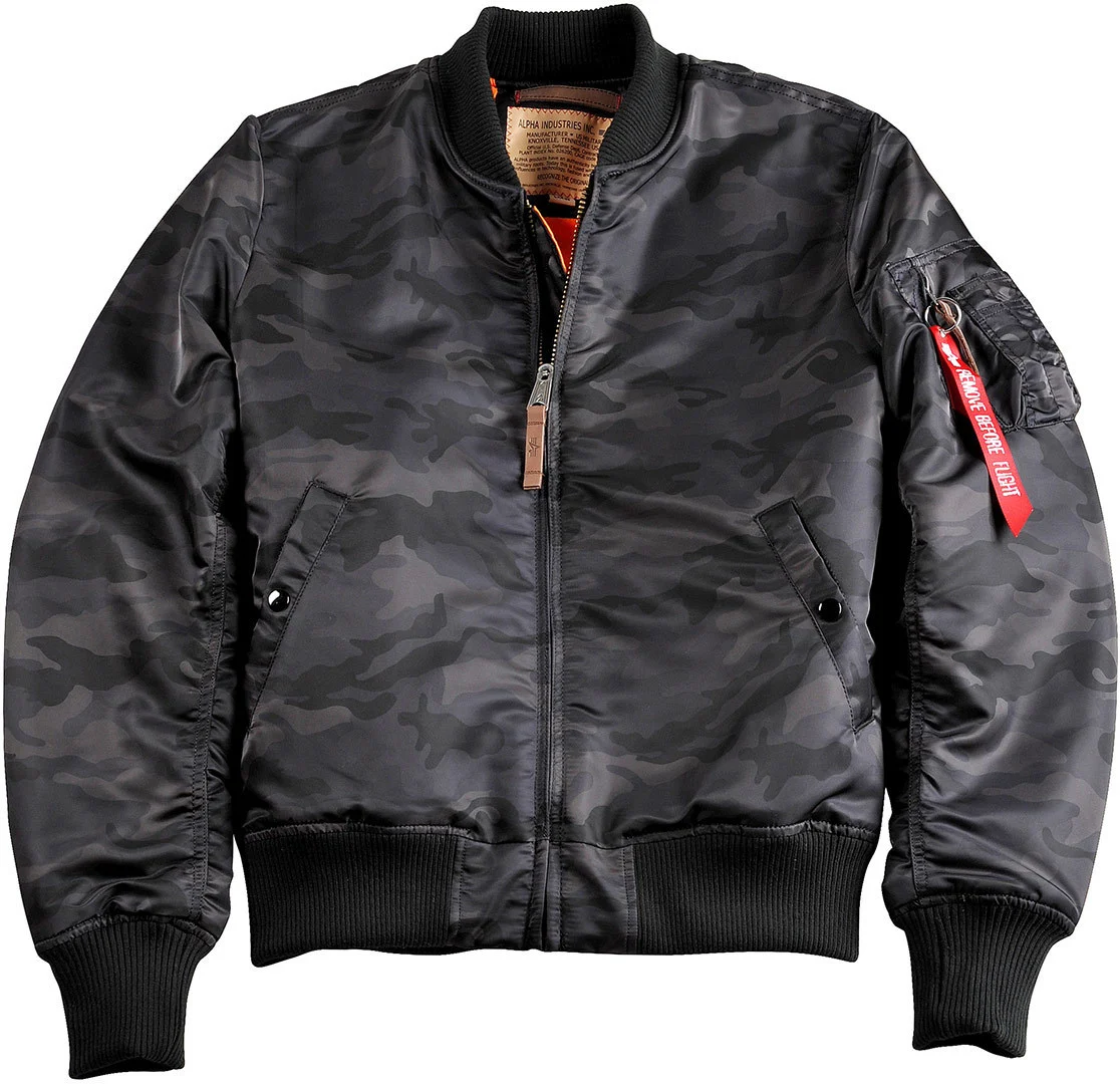 Alpha Industries MA-1 VF 59 Jacket  black/camouflage
