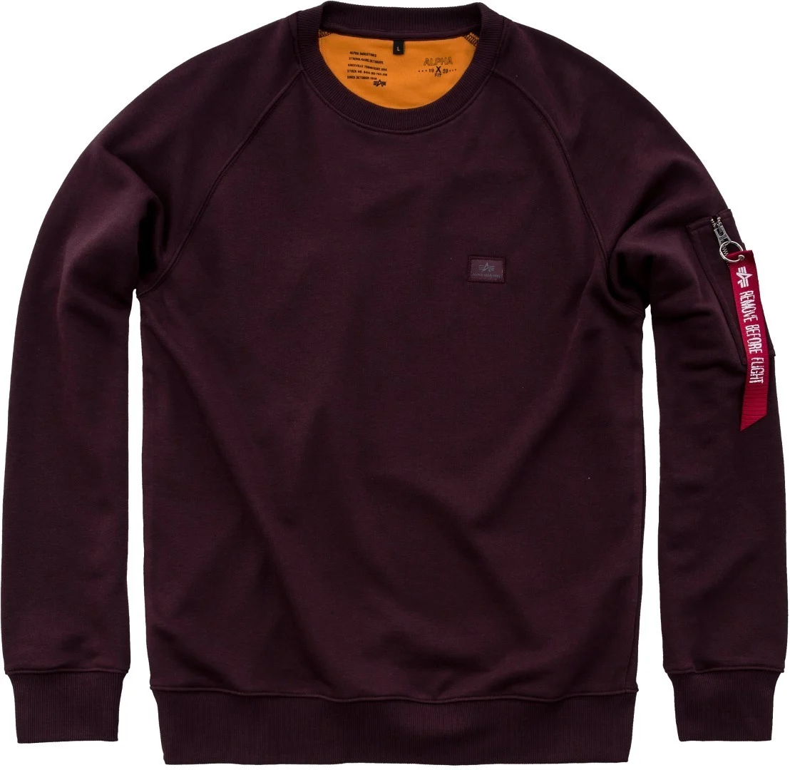 Alpha Industries X-Fit Sweatshirt  brown