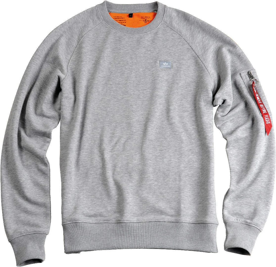 Alpha Industries X-Fit Sweatshirt  grey