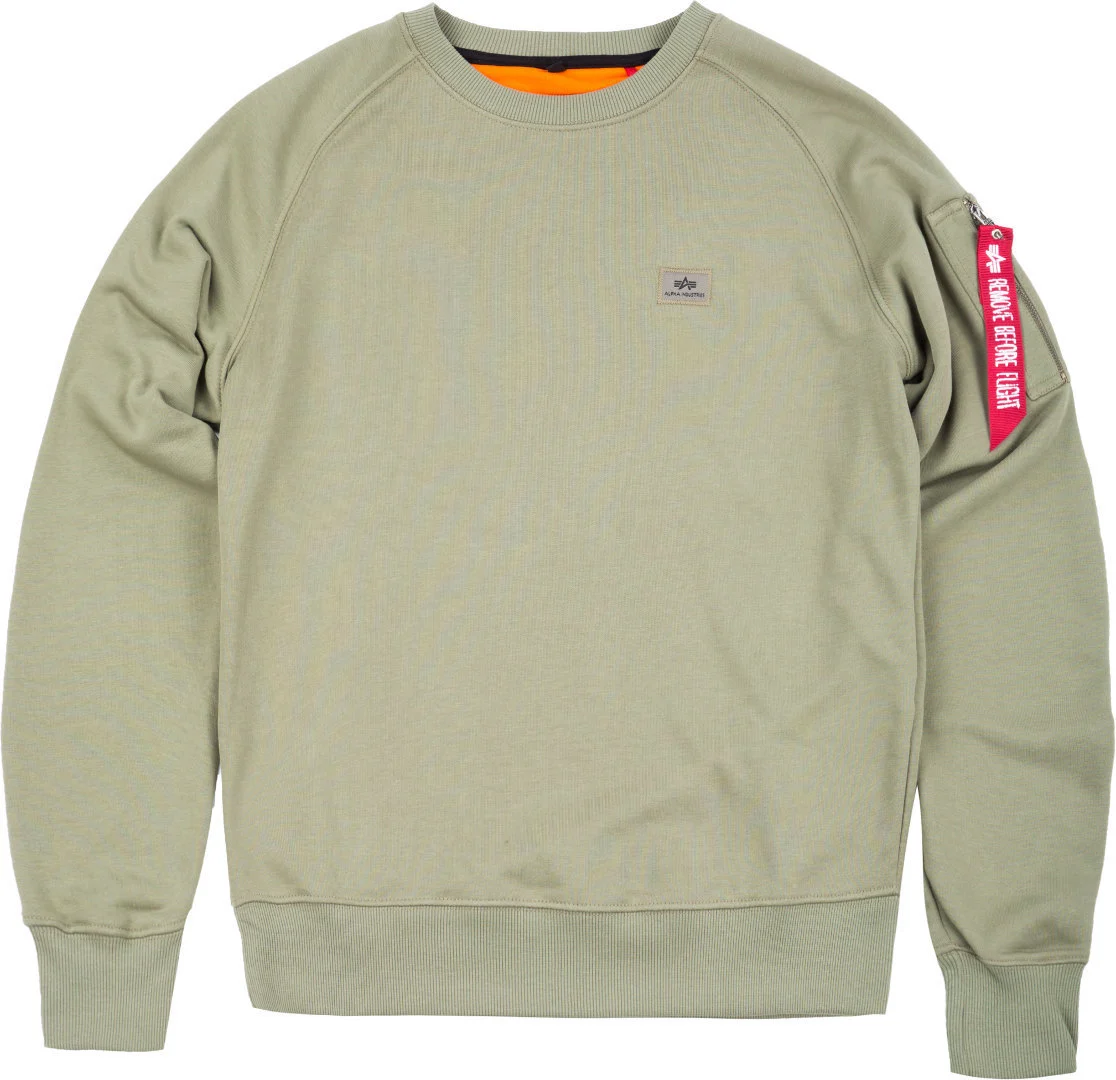 Alpha Industries X-Fit Sweatshirt  light green