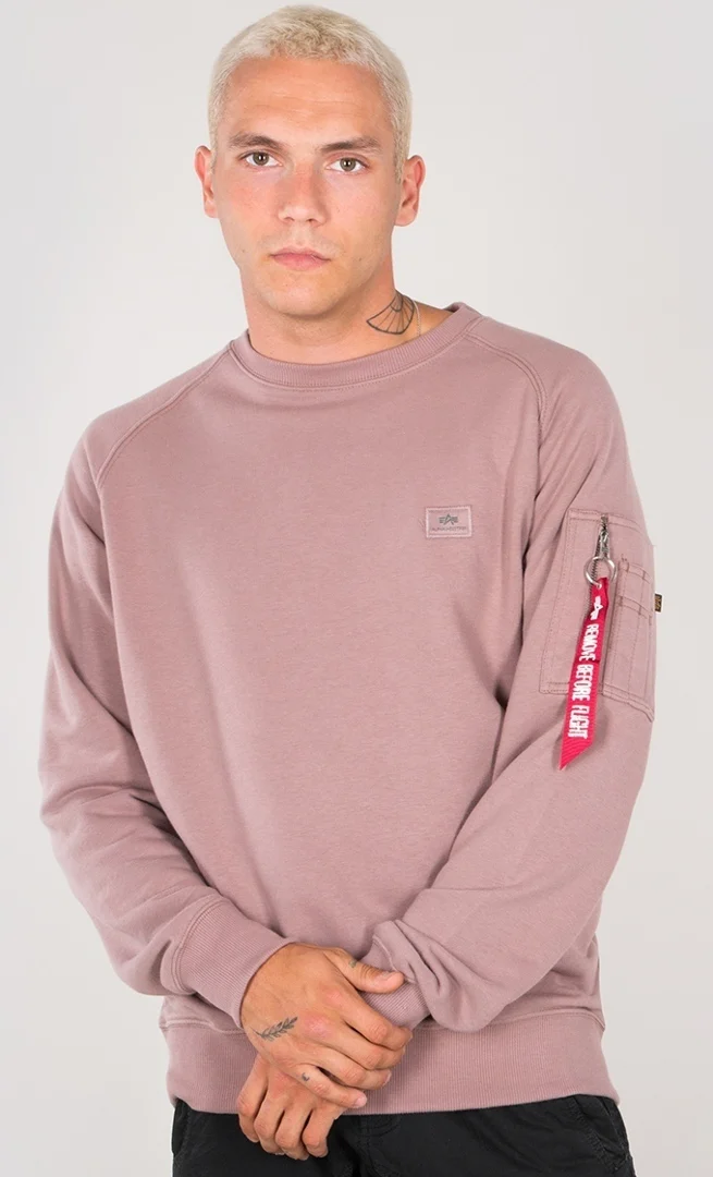 Alpha Industries X-Fit Sweatshirt  pink
