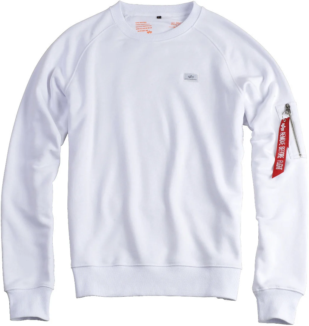 Alpha Industries X-Fit Sweatshirt  white