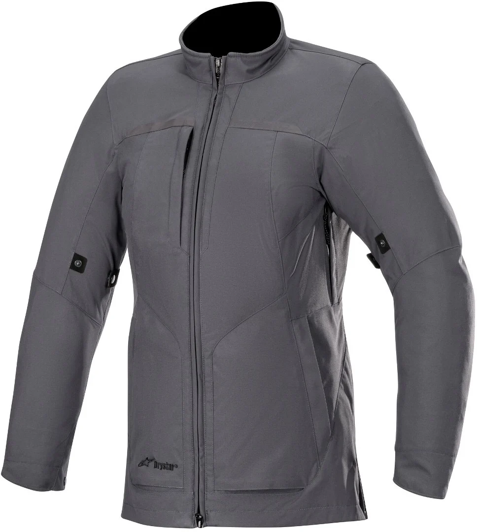 Alpinestars Deauville Drystar Ladies Motorcycle Textile Jacket  dark grey