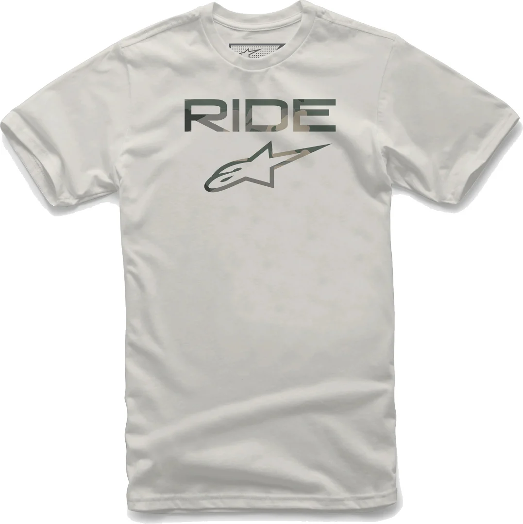 Alpinestars Ride 2.0 Camo T-Shirt  Cream