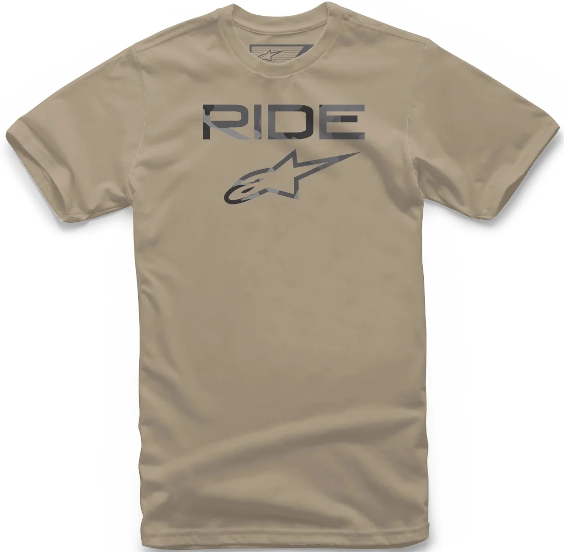 Alpinestars Ride 2.0 Camo T-Shirt  Sand