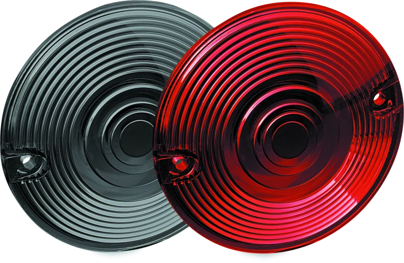 Kuryakyn Red Lenses For Flat Turn Signals - 4996