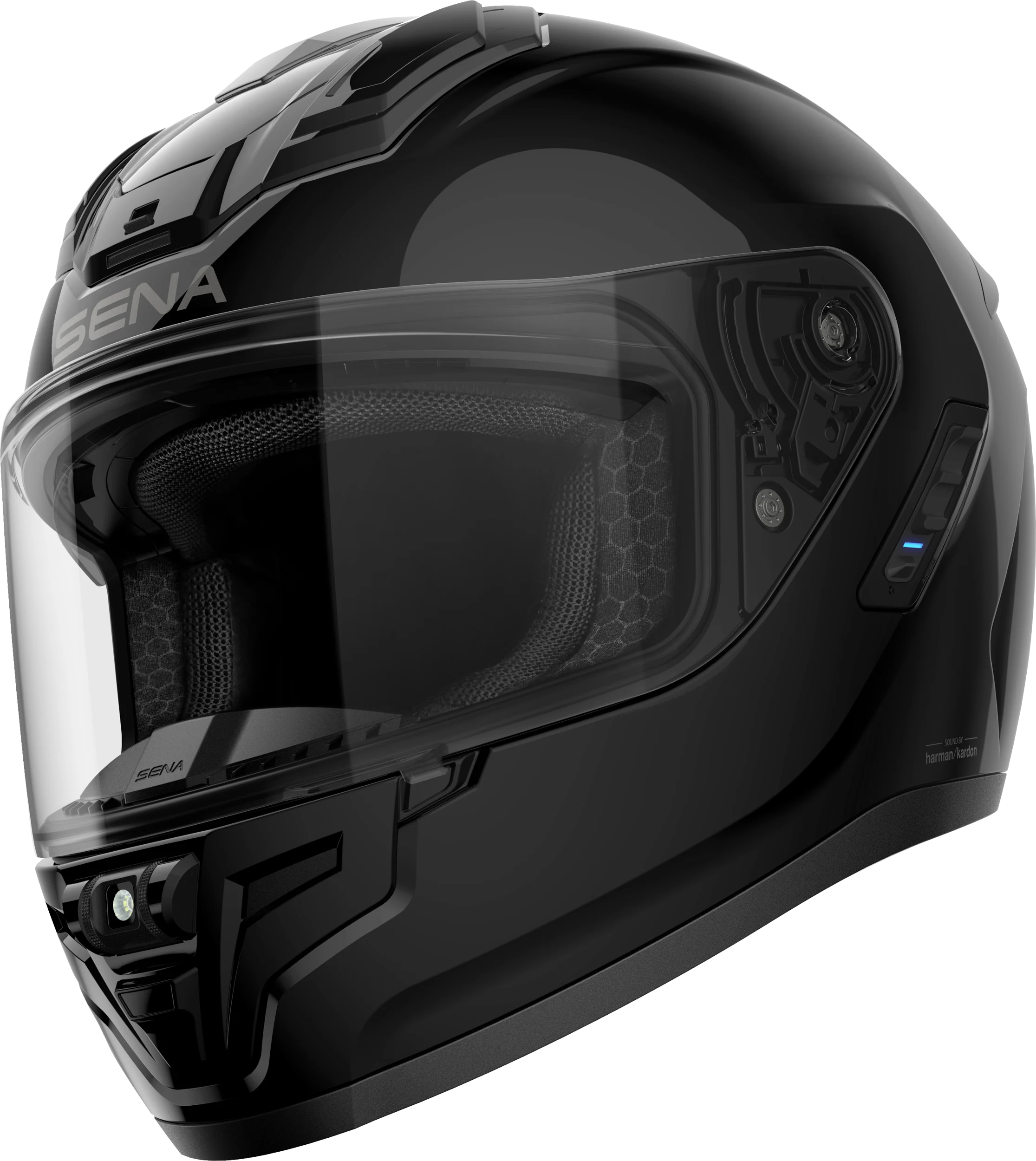 SENA Phantom ANC Full Face Helmet - Matte Black