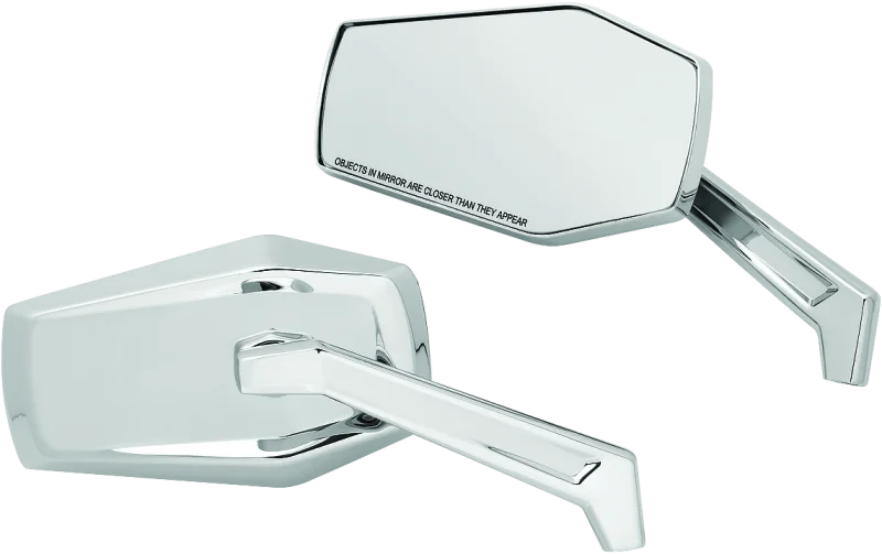 Kuryakyn Hex Mirrors Chrome - 5918