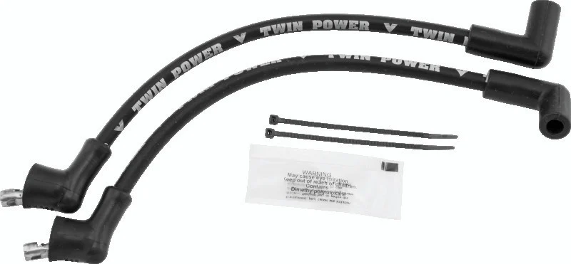 Twin Power 82-2000 FXR Black Ignition Wire Set - 110119