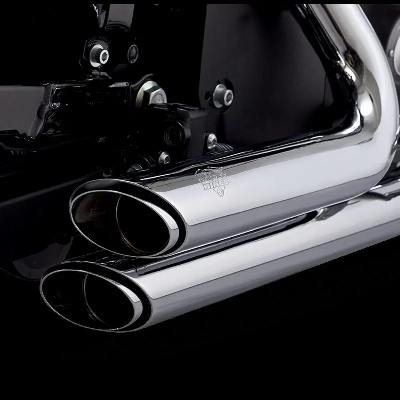 Vance & Hines HD 18-22 Fatboy/Blackout Shortshots Staggered PCX Full System Exhaust - 17335