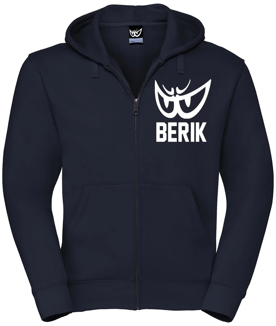 Berik Classic Z Zip Hoodie  dark blue/white