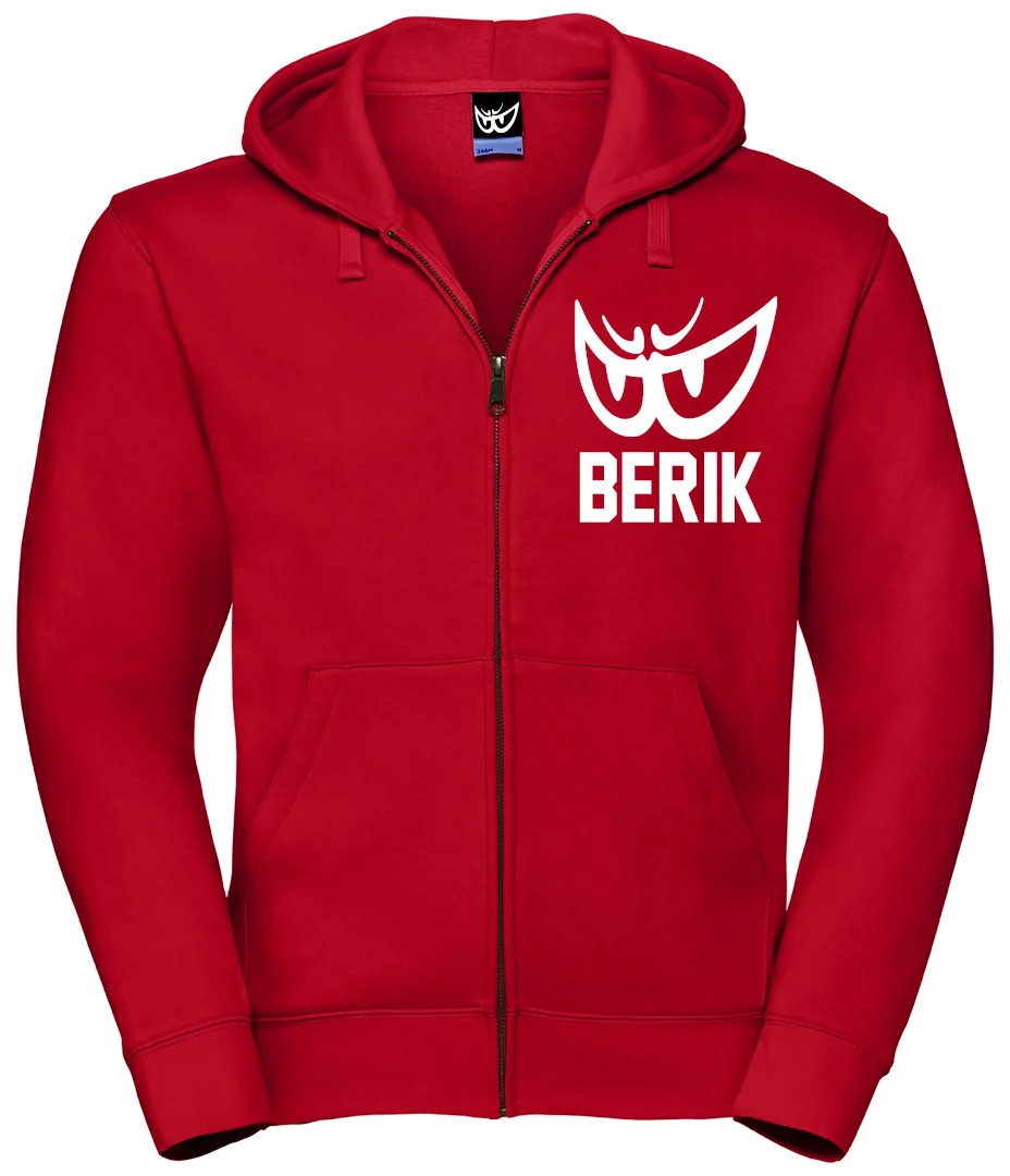 Berik Classic Z Zip Hoodie  red/white