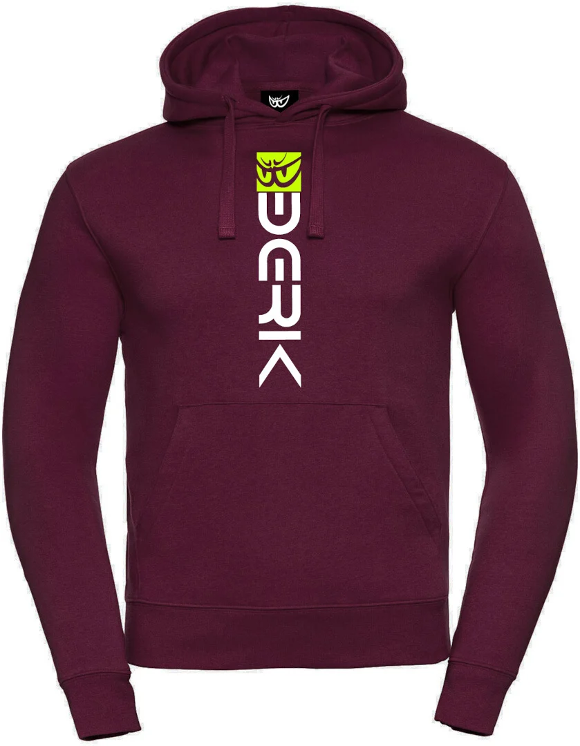 Berik Digital Hoodie  burgundy/white