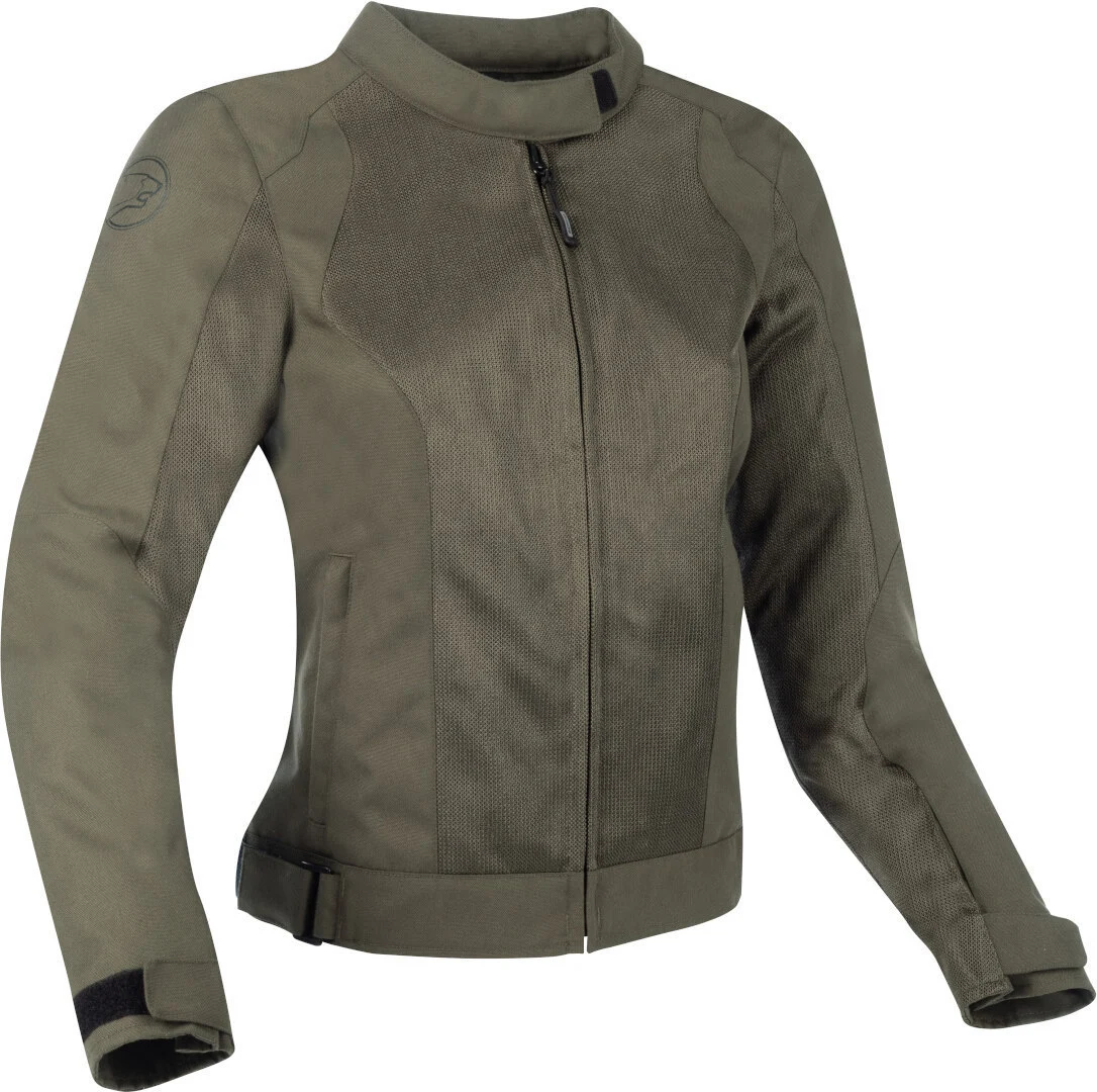 Bering Nelson Ladies Motorcycle Textile Jacket  Khaki