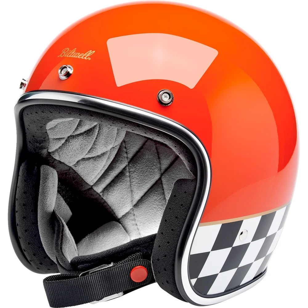BILTWELL Bonanza Competition Helmet - Orange