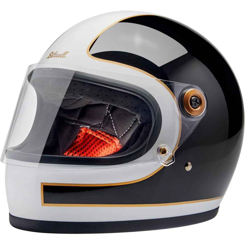 BILTWELL Gringo S Tracker Helmet - White/Black
