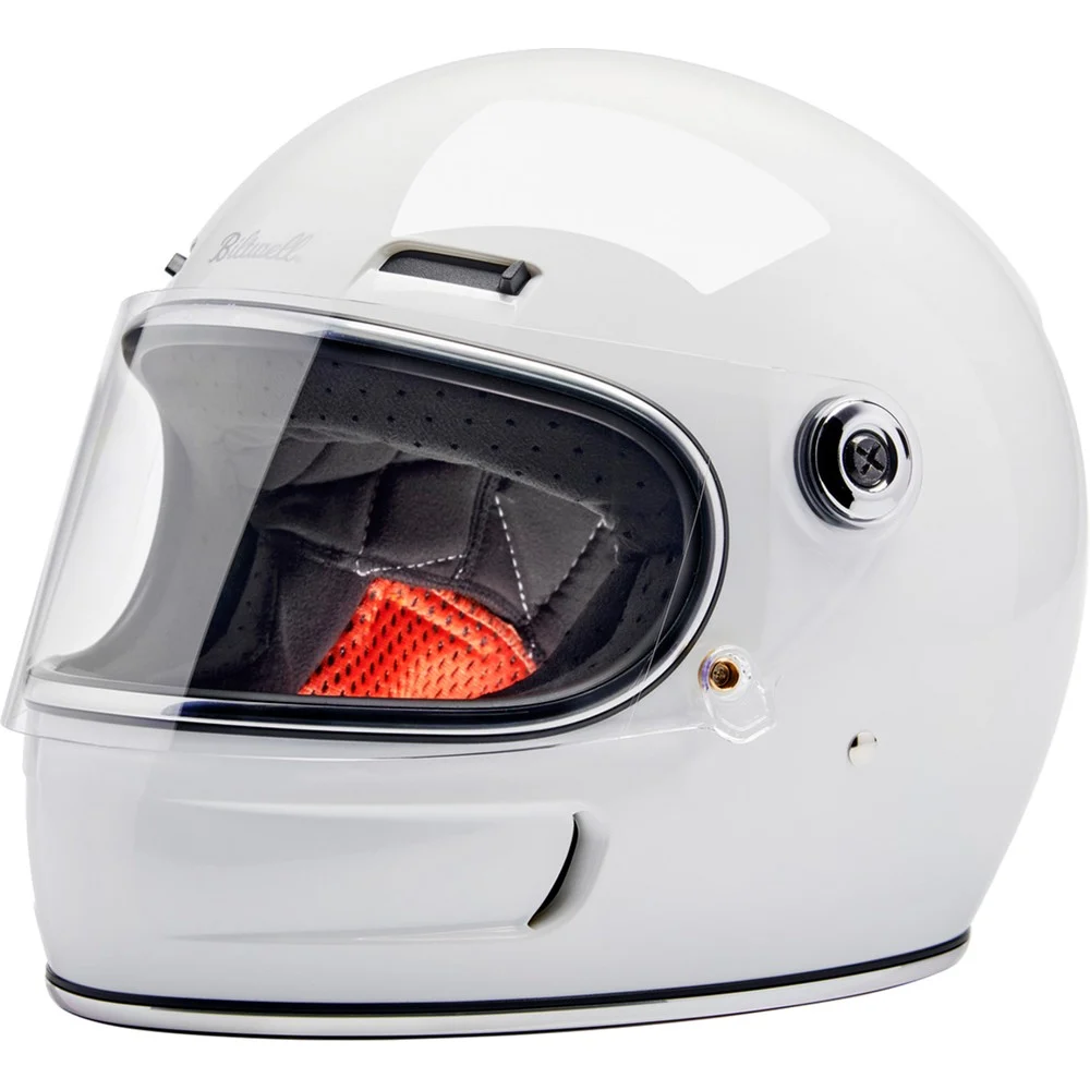 BILTWELL Gringo SV Helmet - Gloss White