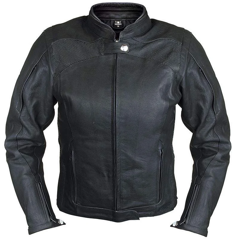 Bores Caroline Ladies Leather Jacket Waterproof Ladies Leather Jacket  black