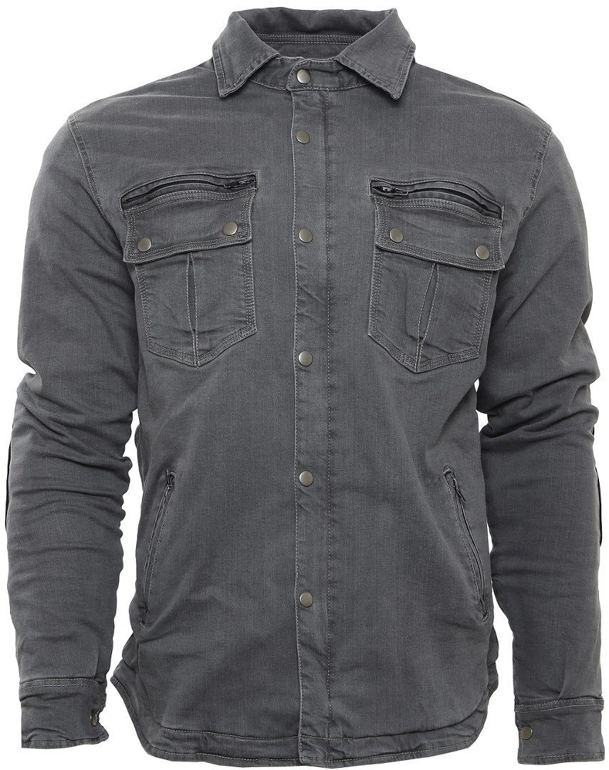 Bores Driver Motorcycle Shirt  dark grey