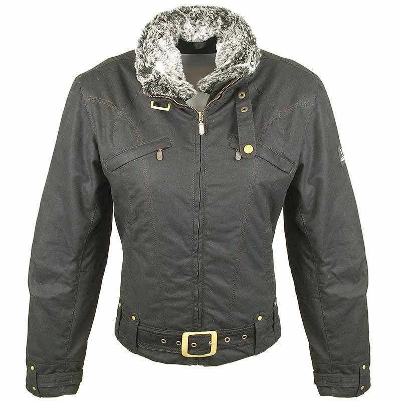 Bores KEA Ladies Wax Jacket  black