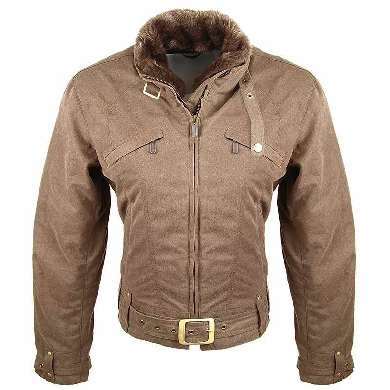 Bores KEA Ladies Wax Jacket  Coffee