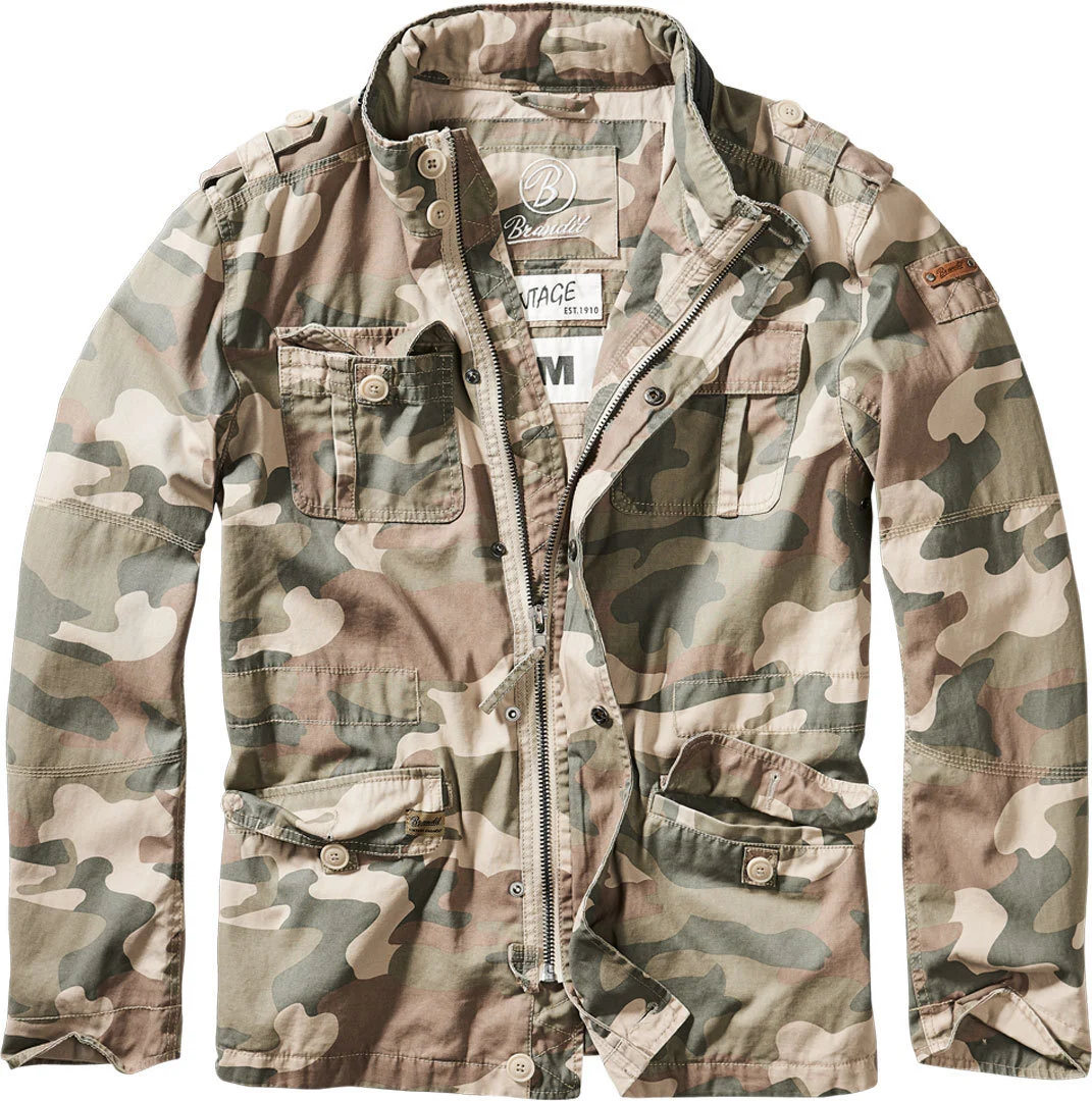Brandit Britannia Jacket  Woodland