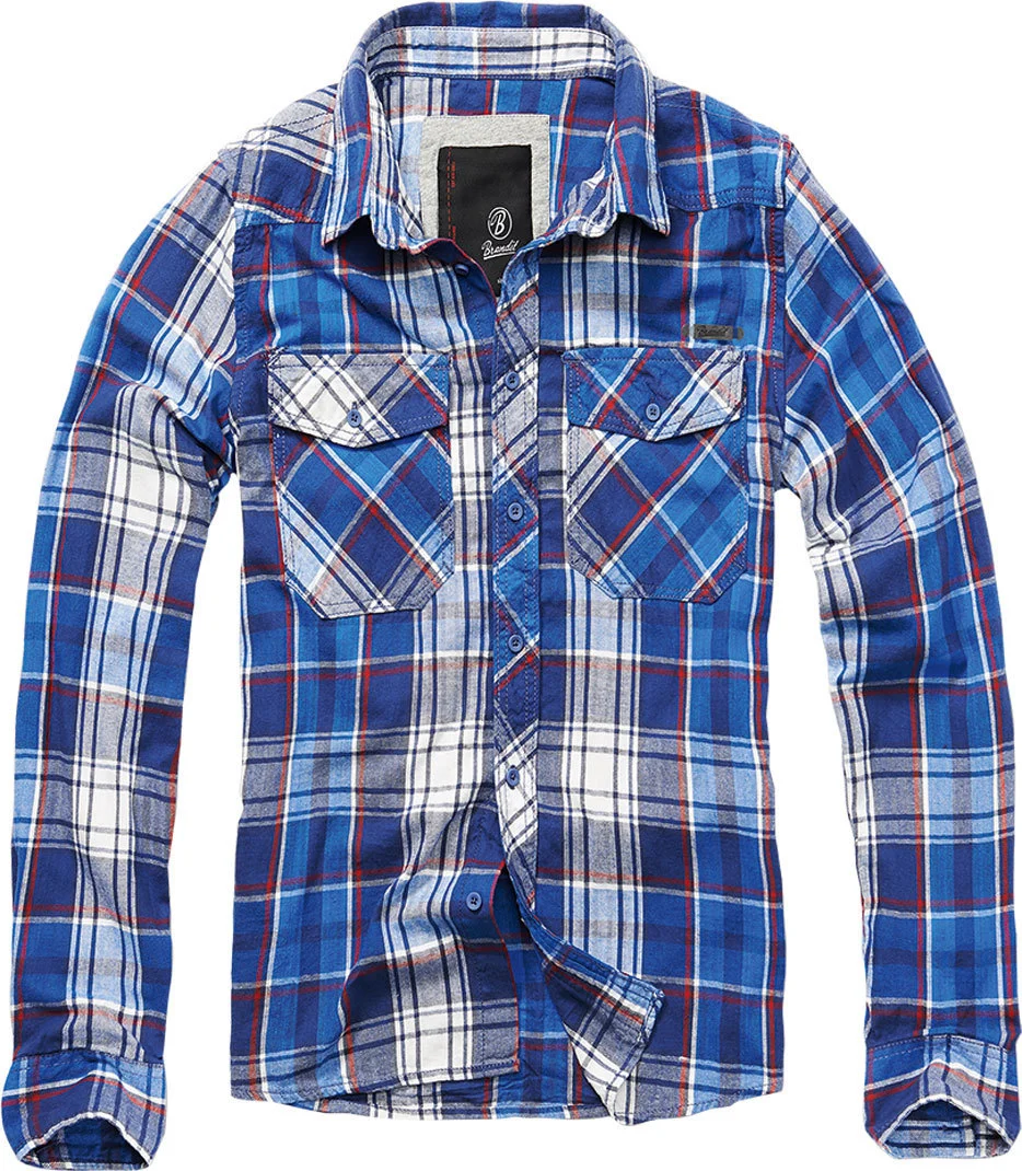 Brandit Check Shirt  blue