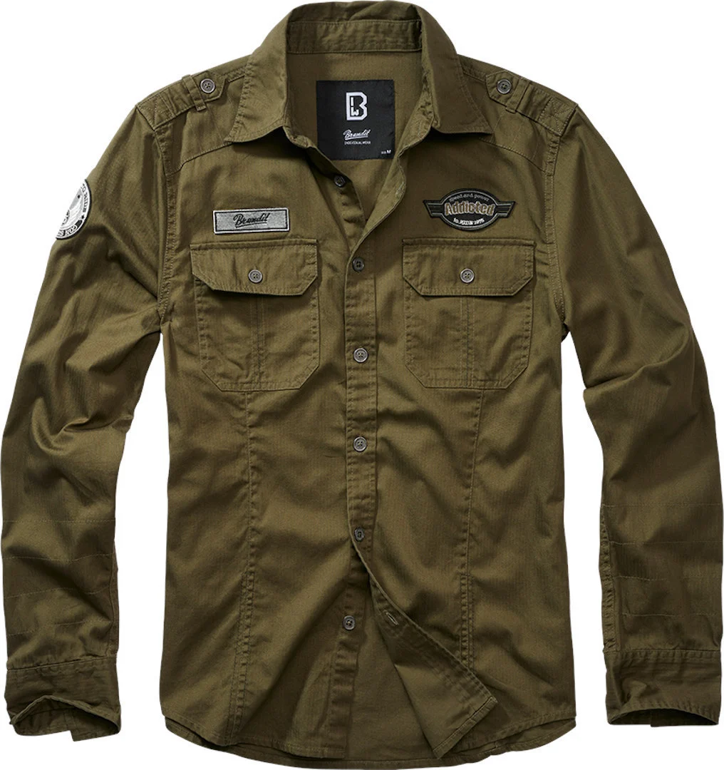 Brandit Luis Vintage Shirt  olive