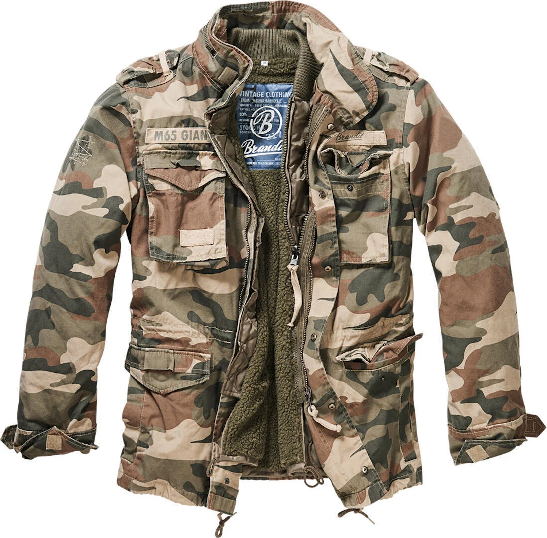 Brandit M-65 Giant Jacket  Woodland