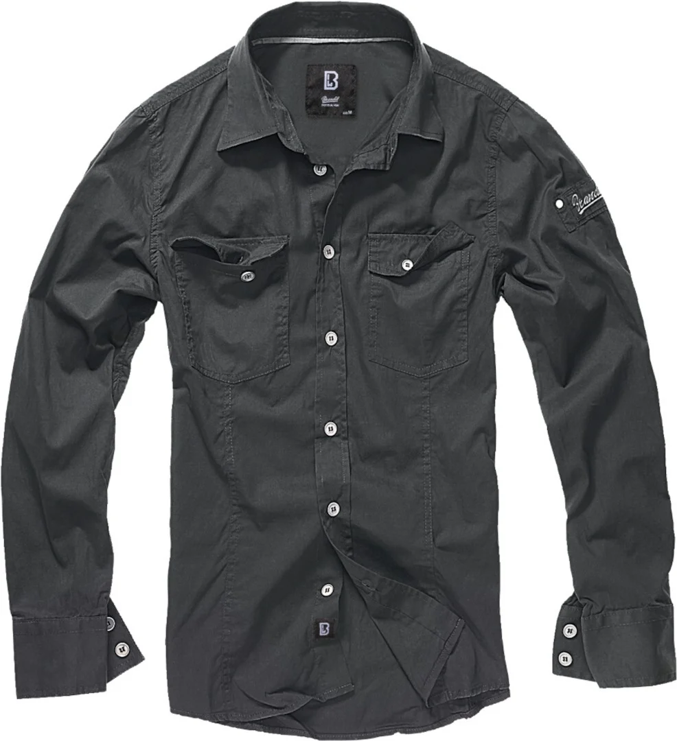 Brandit SlimFit Shirt  black