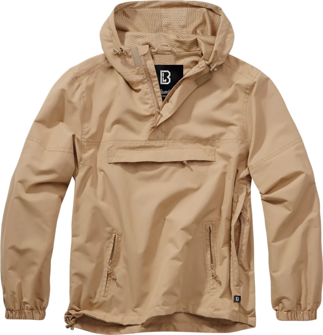 Brandit Summer Windbreaker Hoodie  beige