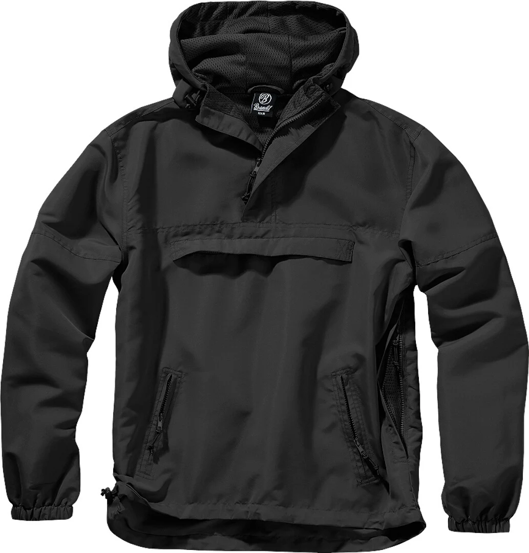 Brandit Summer Windbreaker Hoodie  black