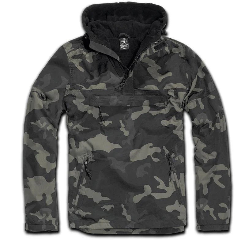 Brandit Windbreaker Jacket  Dark Camouflage