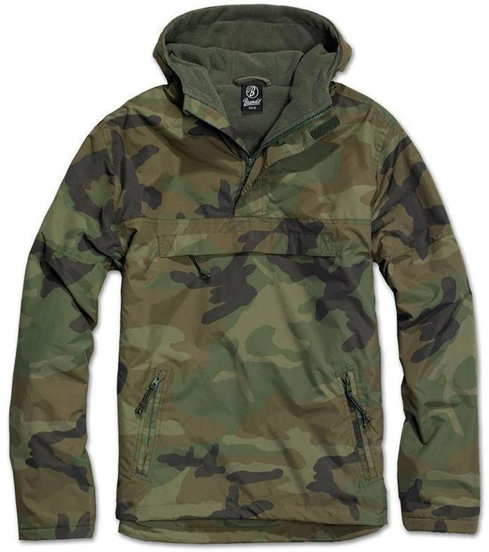 Brandit Windbreaker Jacket  Woodland