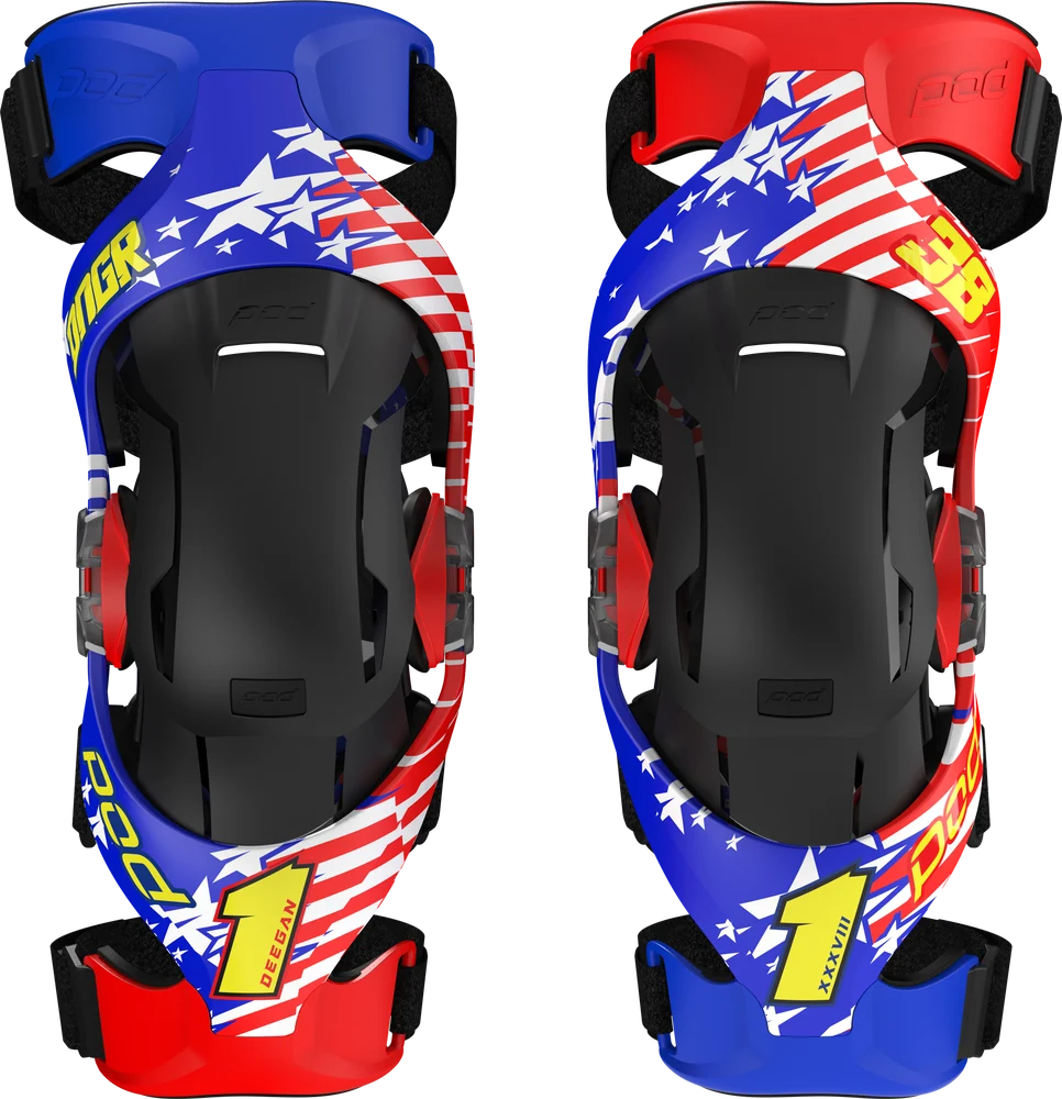 POD Youth K4 2.0 LE Danger Boy V2 Knee Brace - Pair