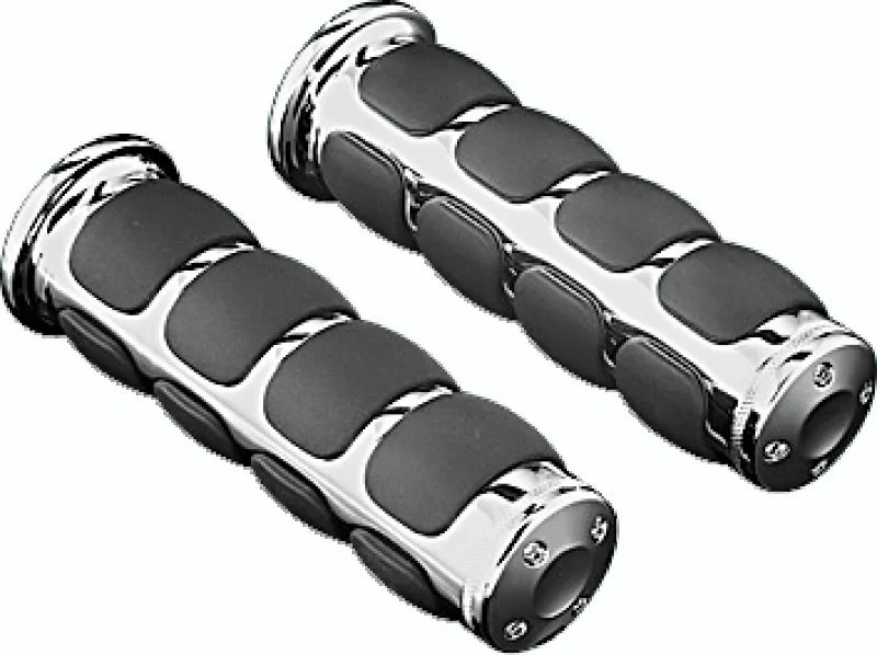 Kuryakyn Metric ISO Grips Chrome - 6235
