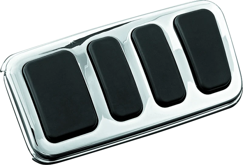Kuryakyn ISO Brake Pedal Pad Longhorn Chrome - 4456