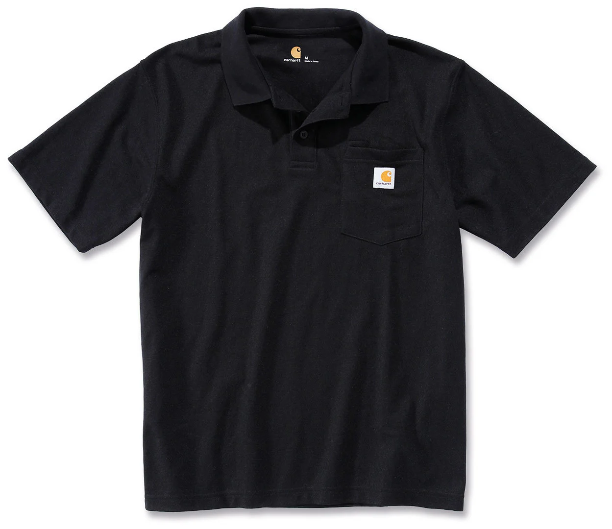 Carhartt Contractors Work Pocket Polo Shirt  black